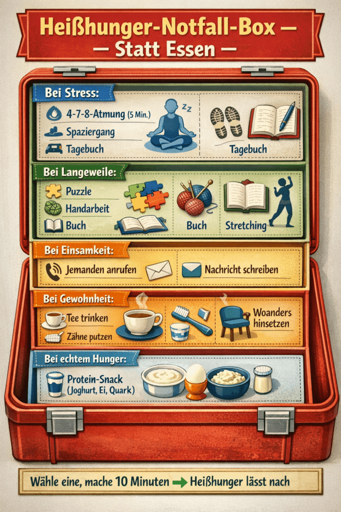 Heißhunger Notfall Box