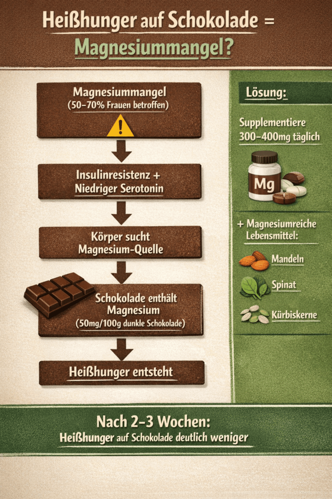 Heißhunger und Magnesiummangel