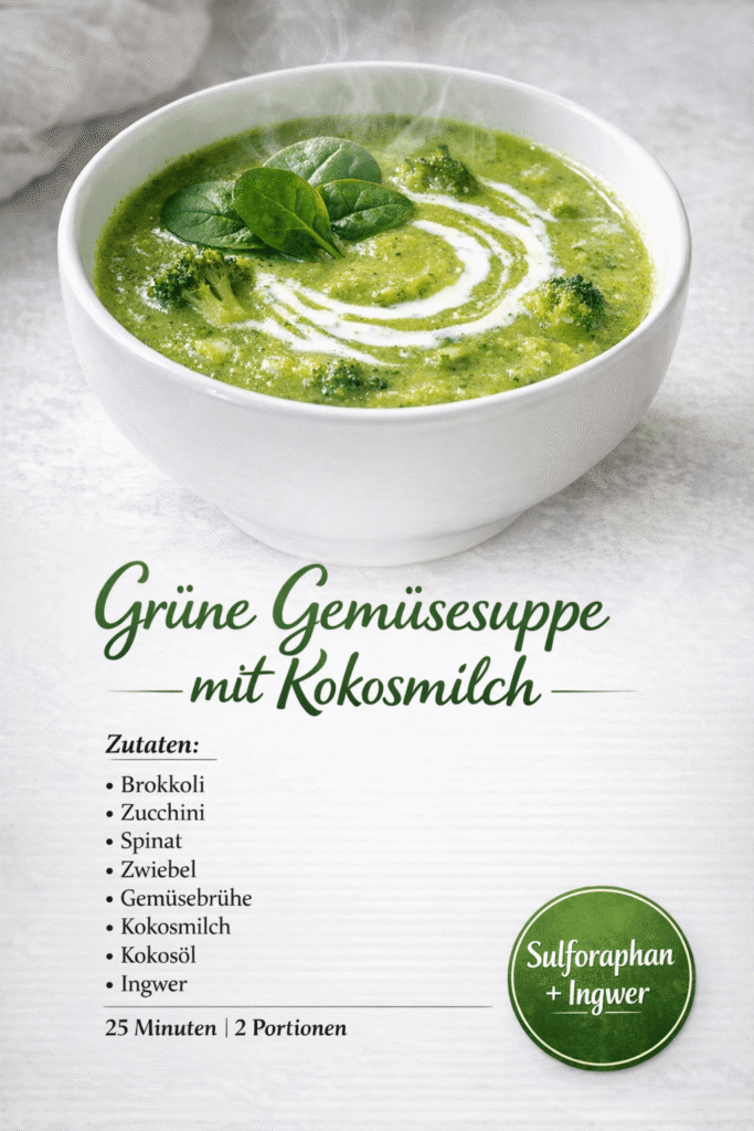Grüne Gemüsesuppe