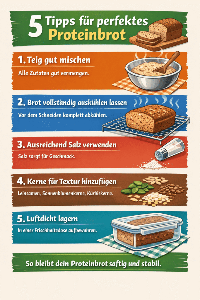 5 Tipps fürs perfekte Proteinbrot