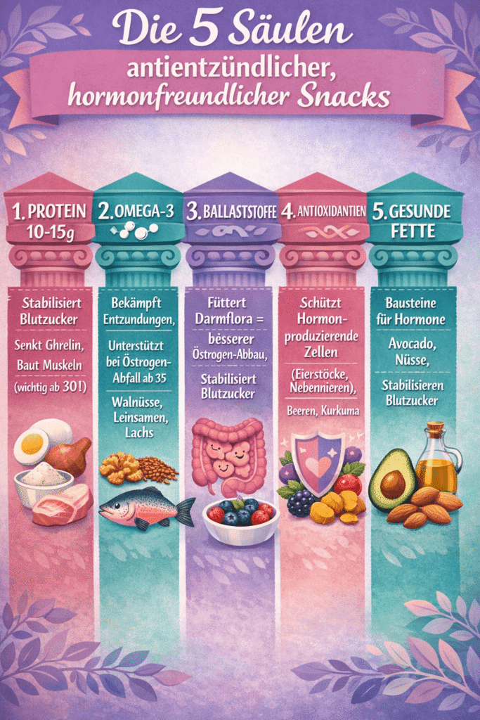 Die 5 Säulen antientzündlicher Ernähgrun