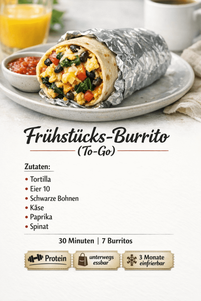 Frühstücks-Burrito