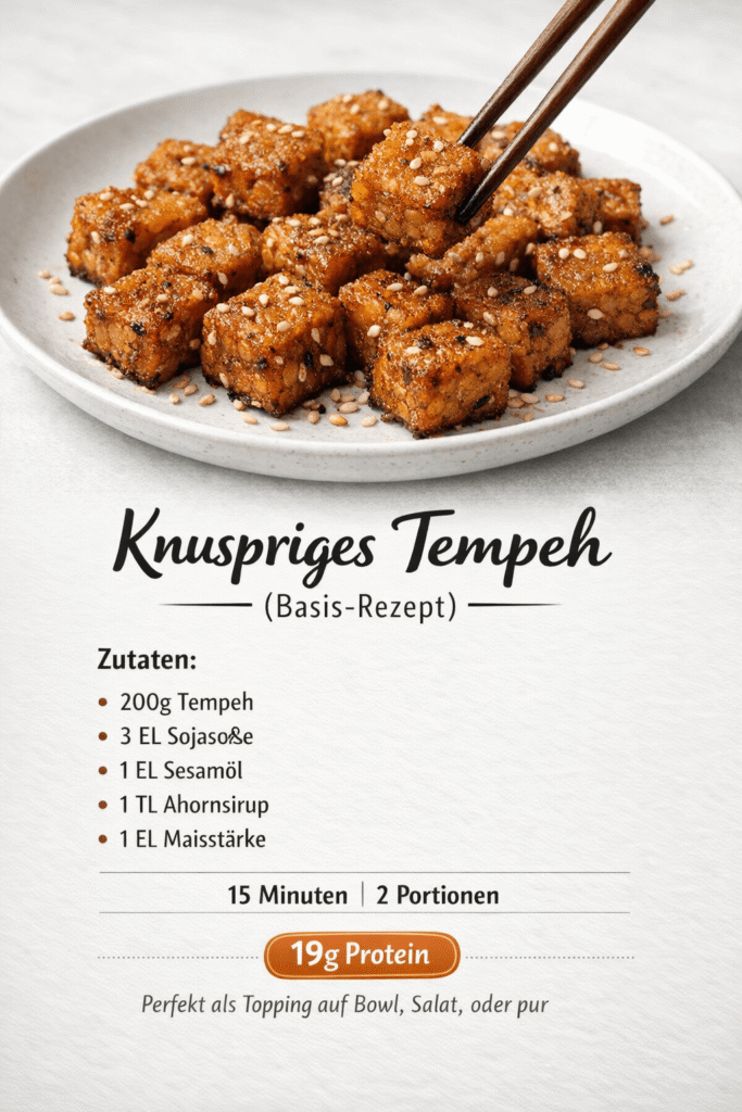 Knuspriges Tempeh