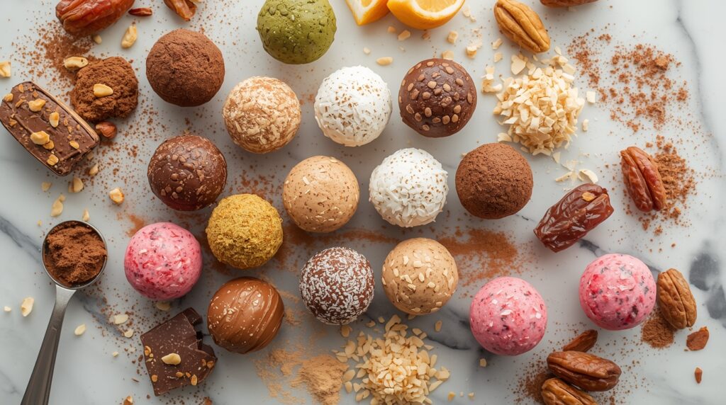 Protein Bällchen Rezepte für Energy Balls