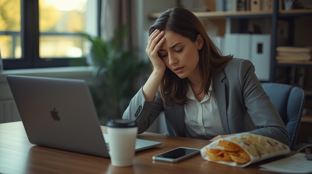 Stress und Heißhunger