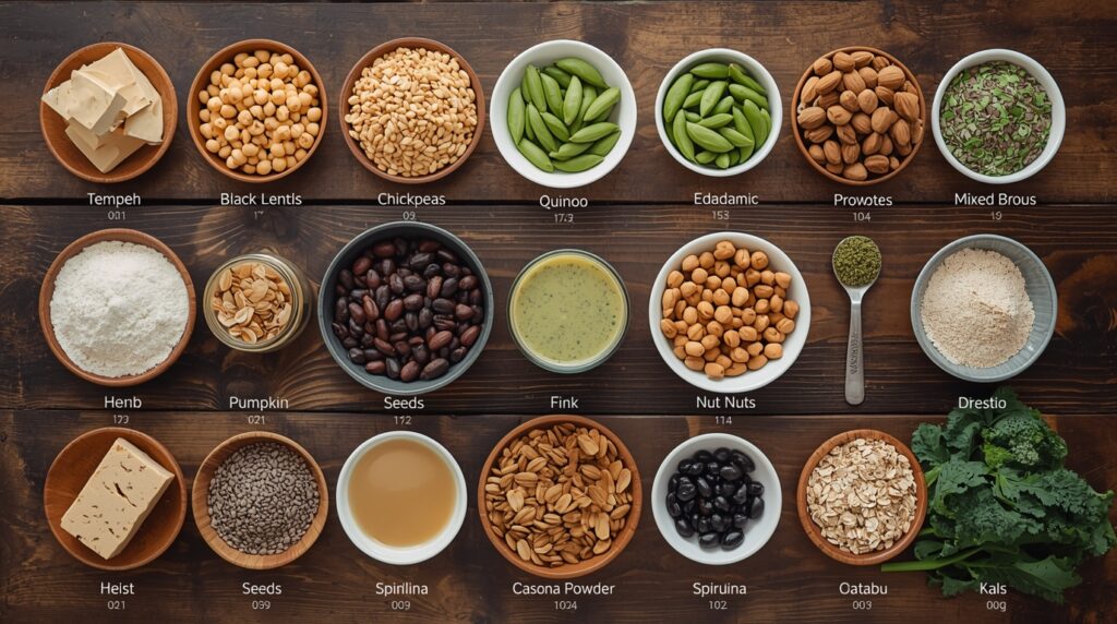 vegane eiweißquellen