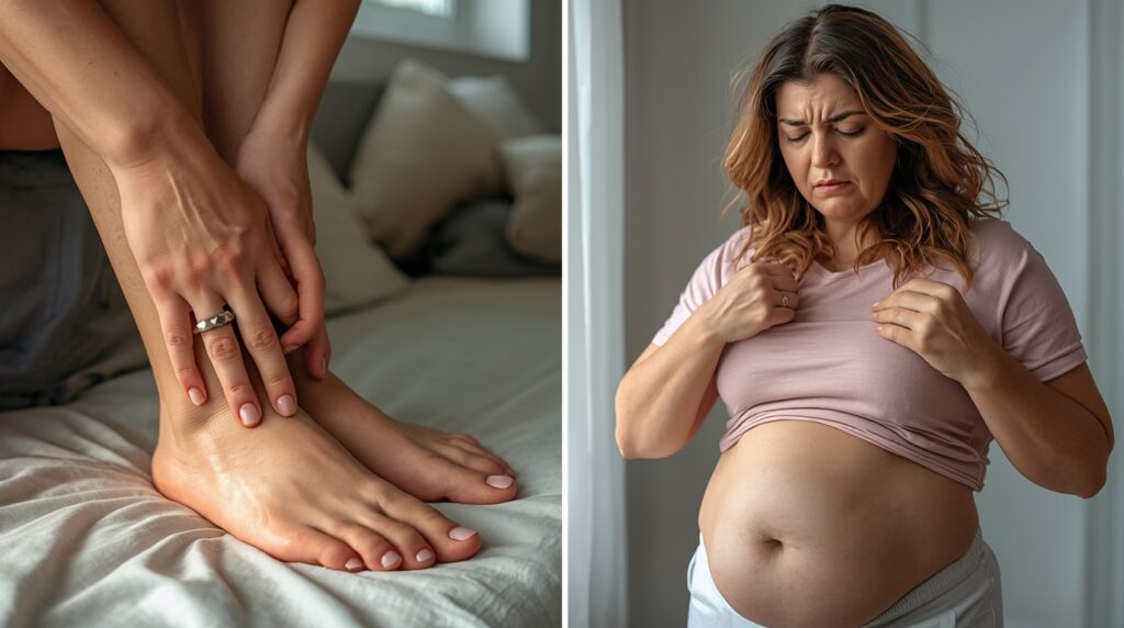 Wassereinlagerungen loswerden
