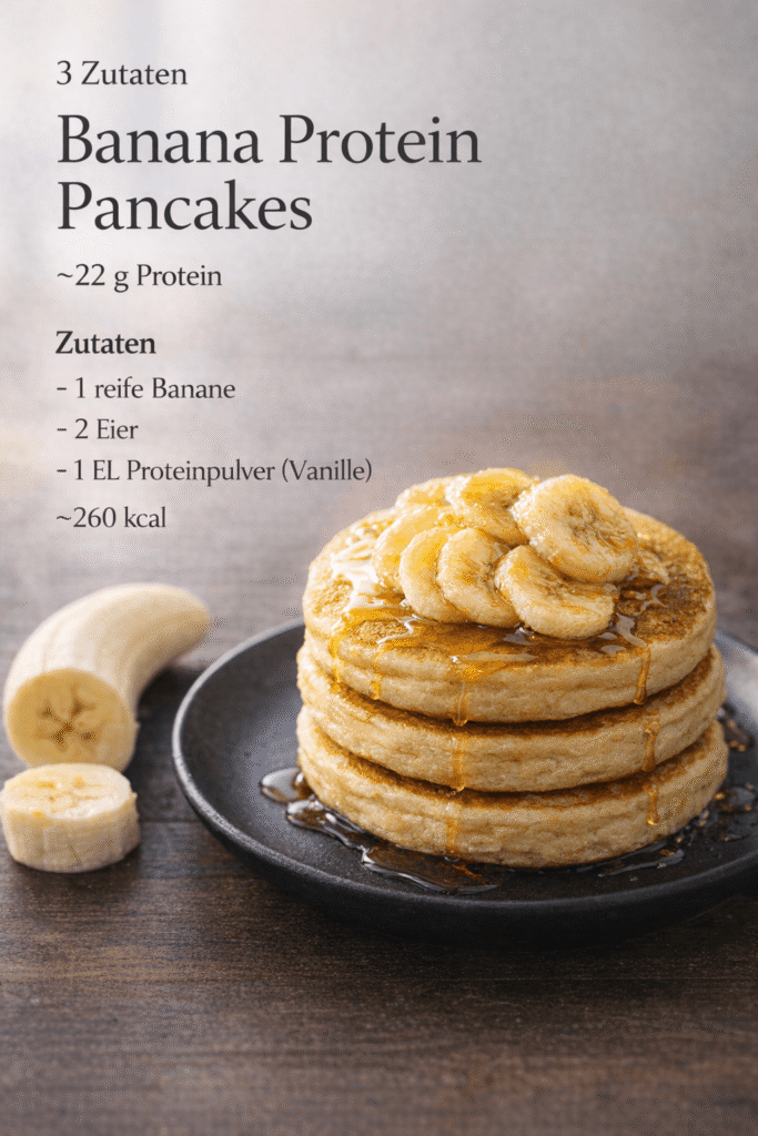 Banana Protein Pancakes