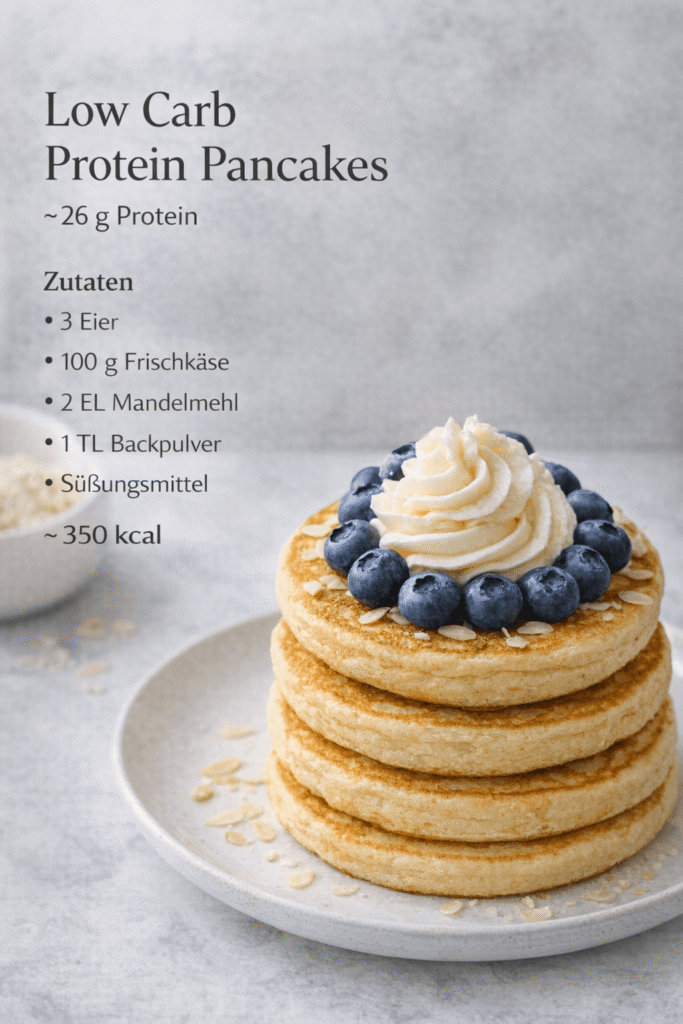 Low Carb Protein Pancakes