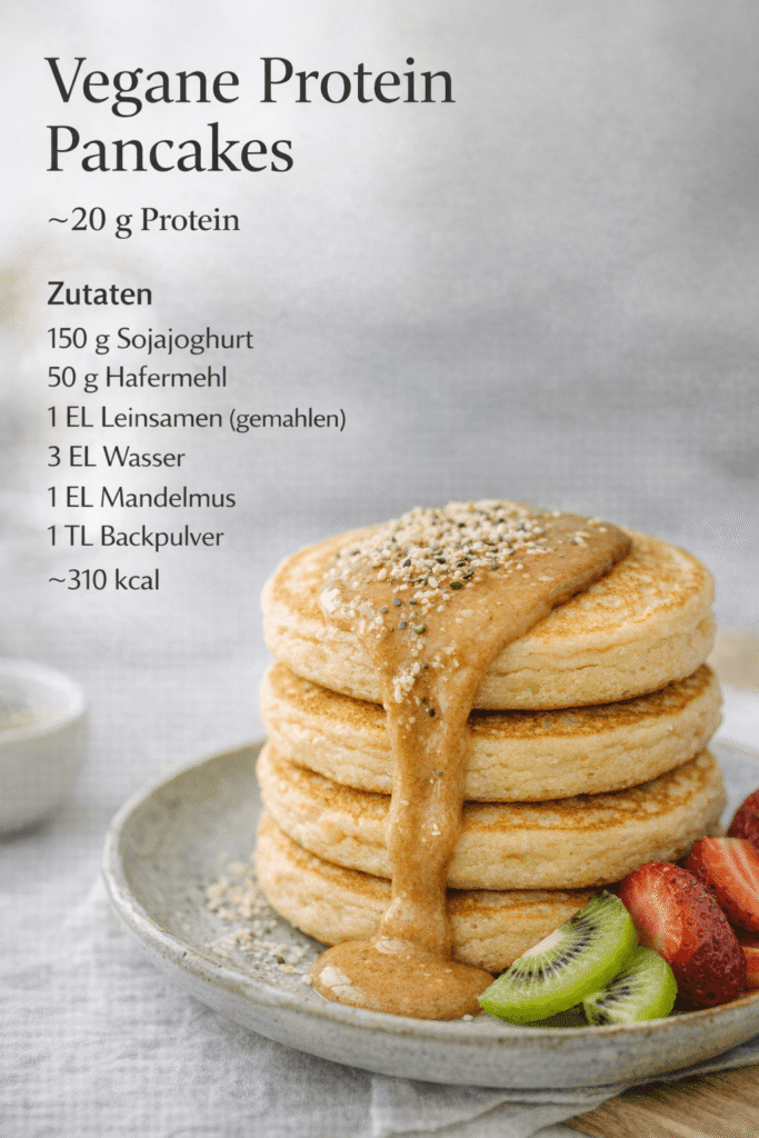 Vegane Protein Pancakes
