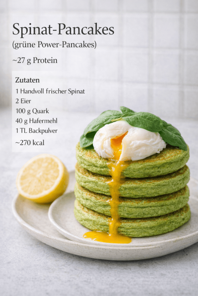 Spinat Pancakes