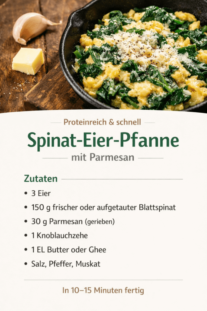 Spinat-Eier-Pfanne