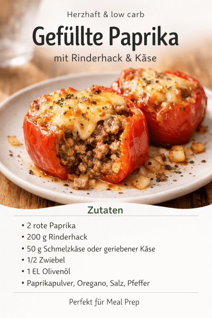 Gefüllte Paprika