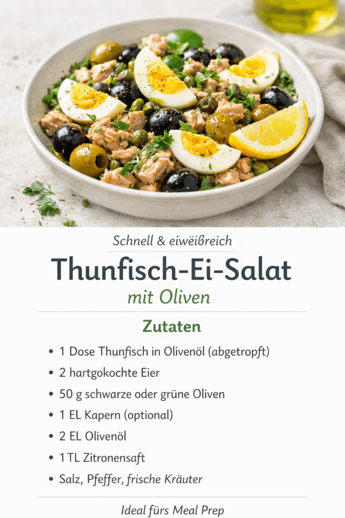 Thunfisch Ei Salat