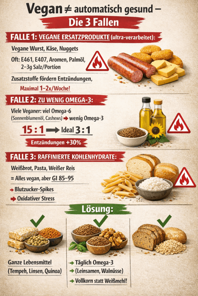Warum vegan nicht automatisch antientzündlich ist