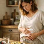 Wassereinlagerungen am Bauch