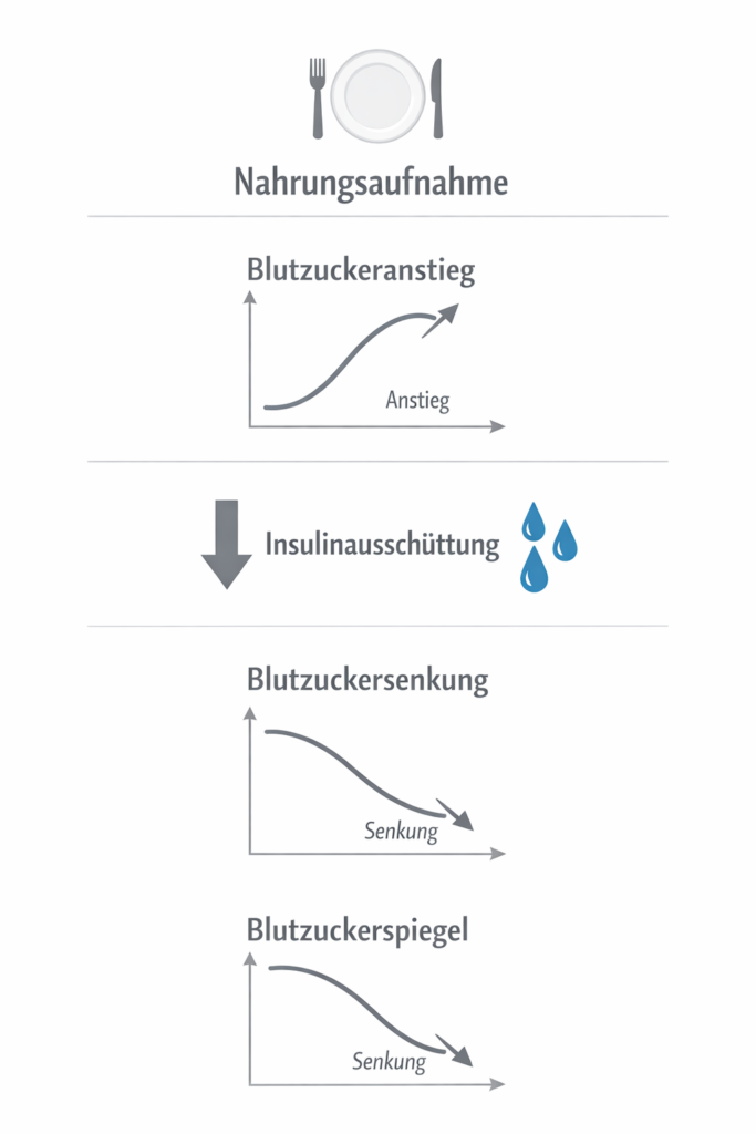 Nahrungsaufnahme und Blutzucker