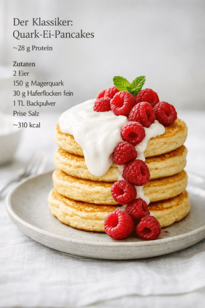 Quark Ei Pancakes