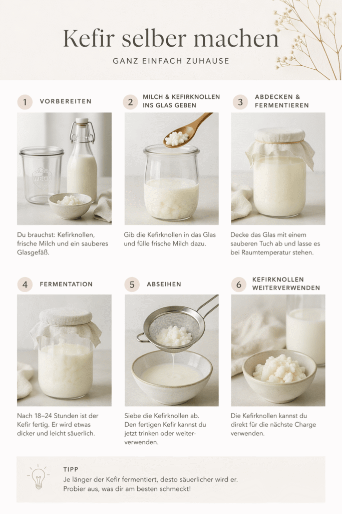 Kefir selber machen