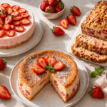 proteinreicher Erdbeerkuchen ohne Zucker
