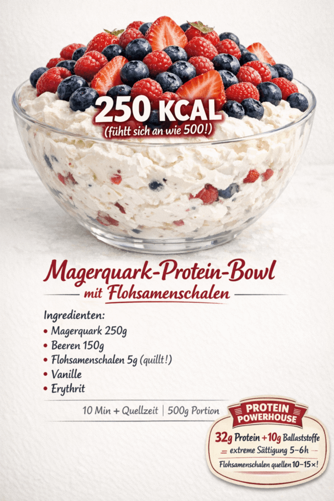 Magerquark Protein Bowl