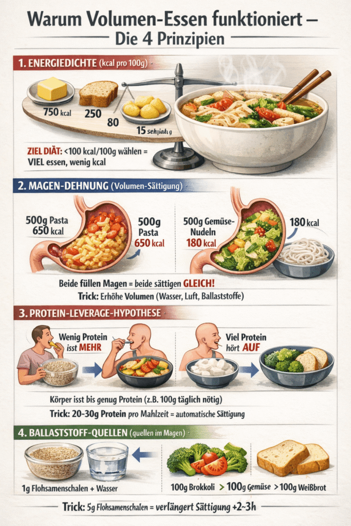 Warum Volumen-Essen funktioniert