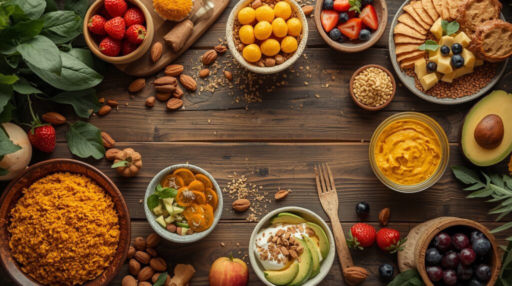 Entzündungshemmende Frühstücke ohne Zucker