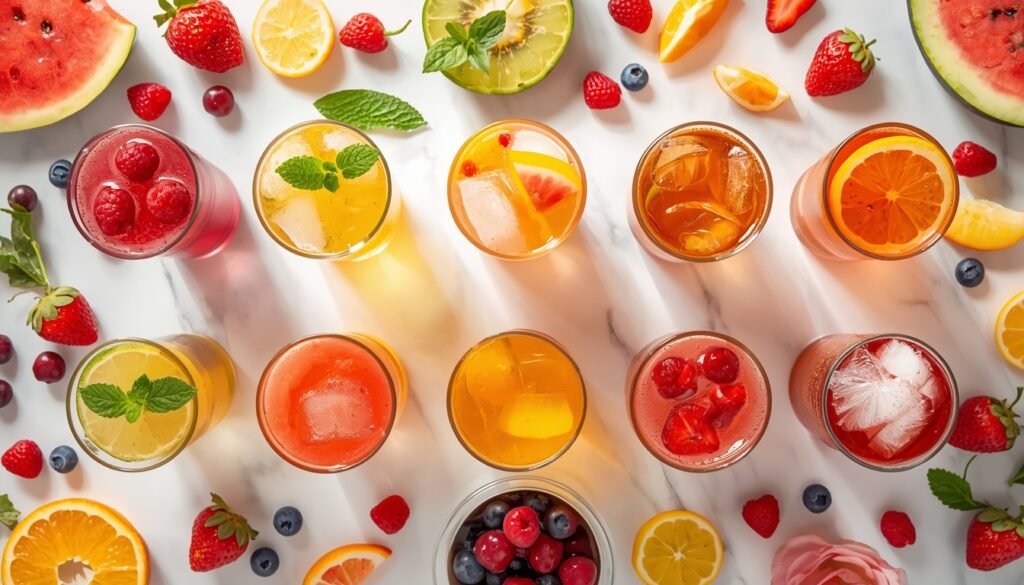 Sommer Drink Rezepte mit Clear Whey