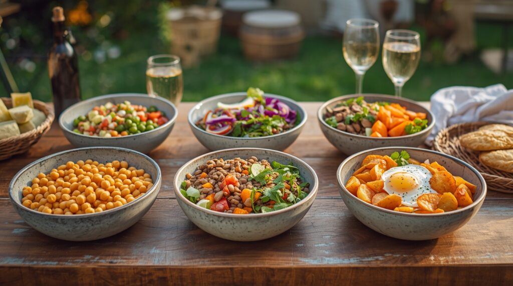 Proteinreiche Salate für die Grillsaison