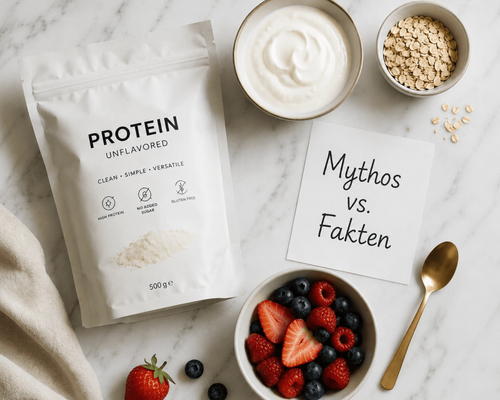 Mythos vs. Fakten bei Proteinpulver