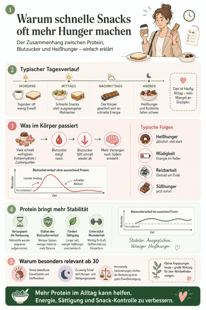 Mechanismus Heißhunger auf Süßes