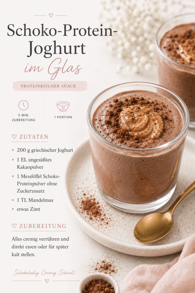 Schoko Protein Joghurt