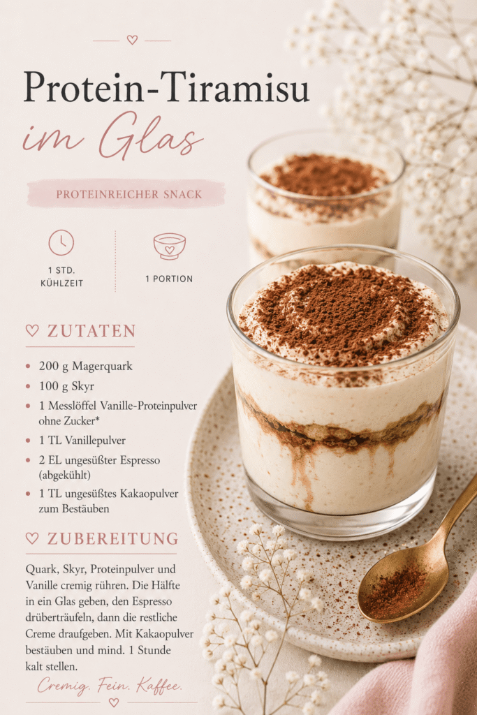 Protein Tiramisu